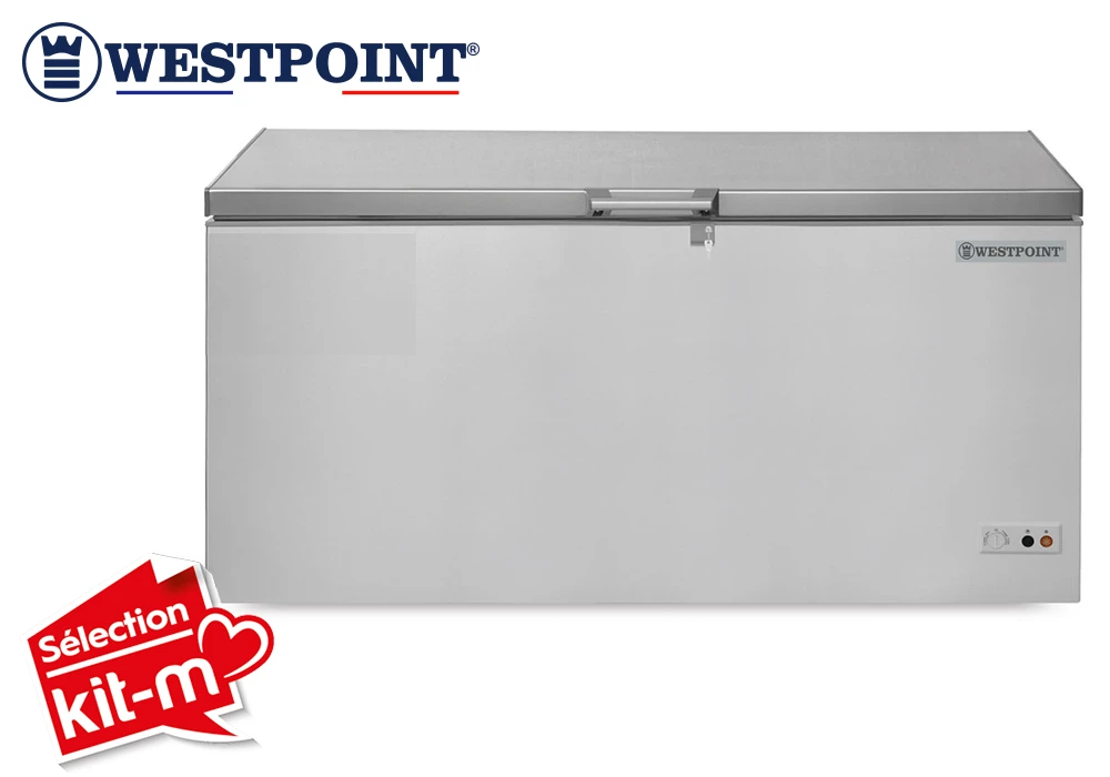Congélateur Coffre 485L Silver Westpoint (WBXN-53E24.ELS)