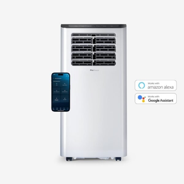 Climatiseur portable 3-en-1 de 12 000 BTU avec fonction de déshumidification